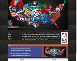 NBA，5个页面，学生HTML静态网页设计，使用CSS+DIV，TABLE技术