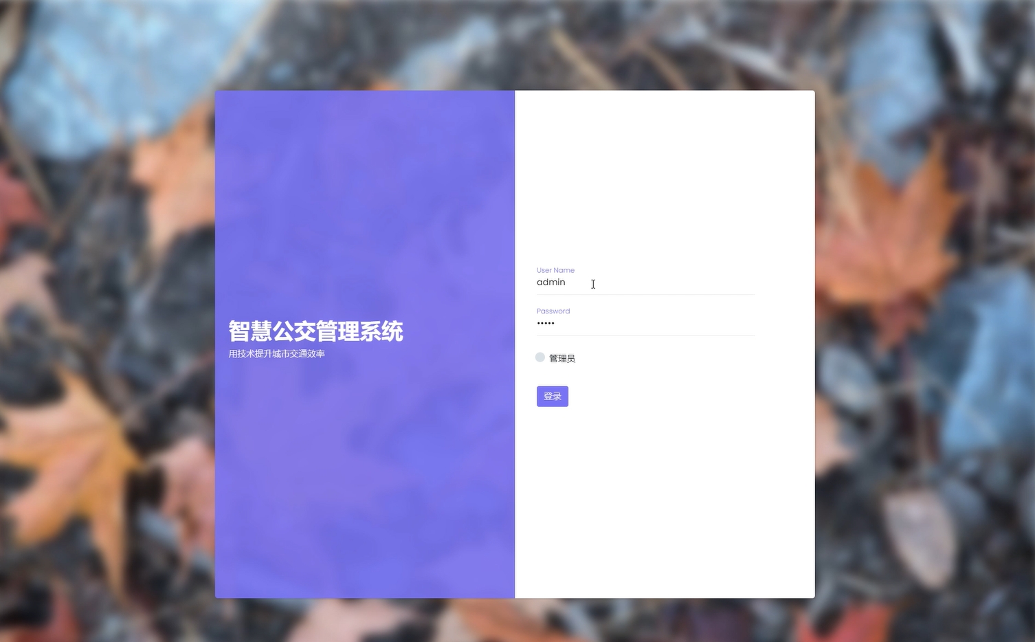 基于PHP的智慧公交管理系统，PHP+MYSQL网站毕业设计，智慧管理系统 预览图5