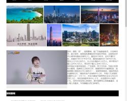 深圳简介 网页设计作业 1个页面 HTML静态网页设计，表单，css+div,源代码下载