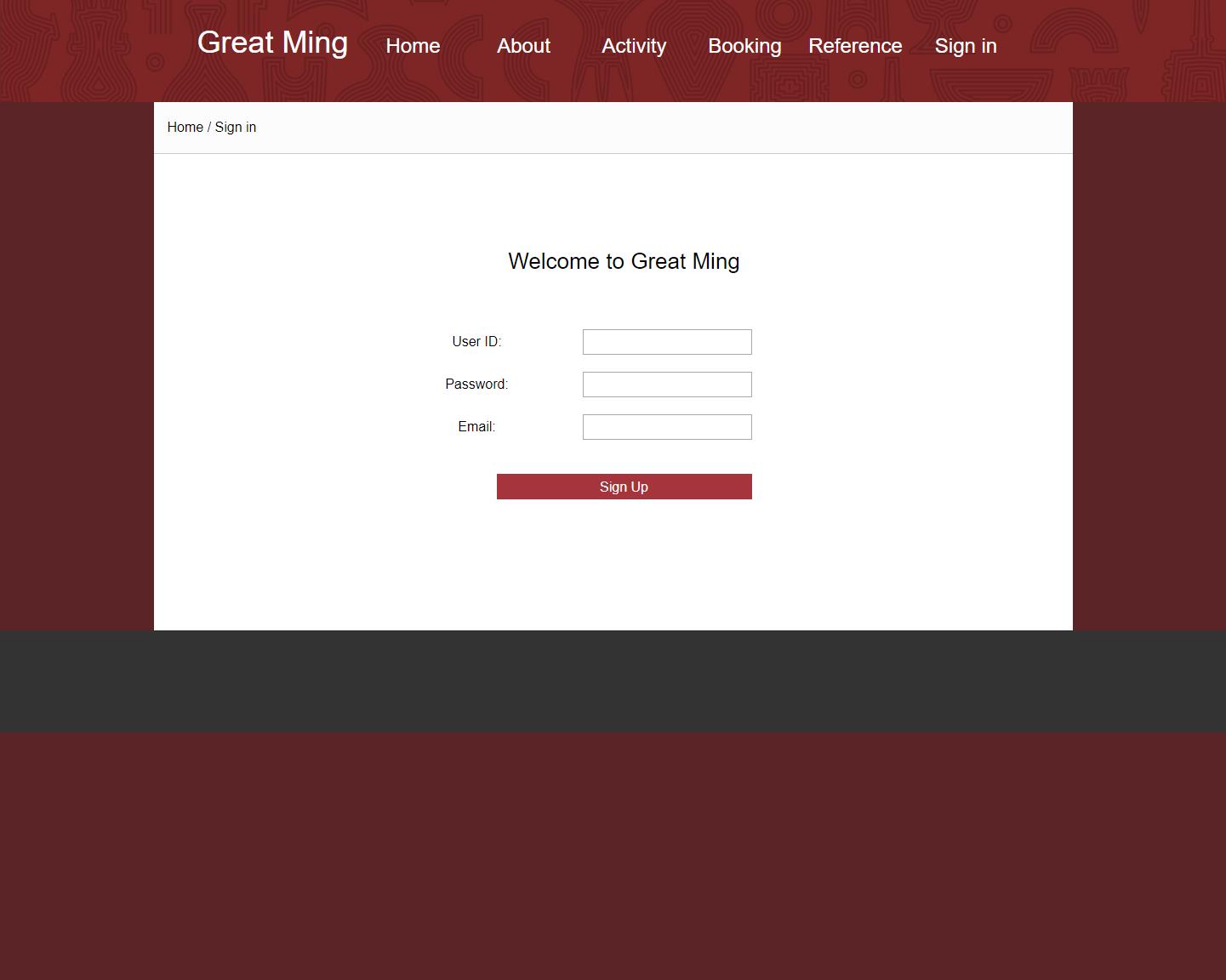 博物馆英文版本HTML静态网页设计  预览图4